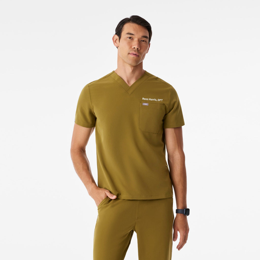 Leon Scrub Top™ - Martini Olive