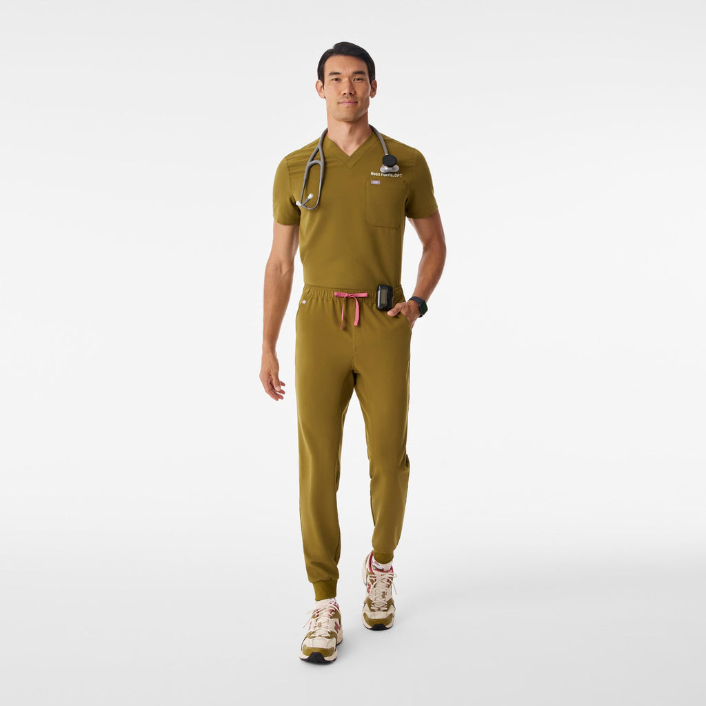 Leon Scrub Top™ - Martini Olive