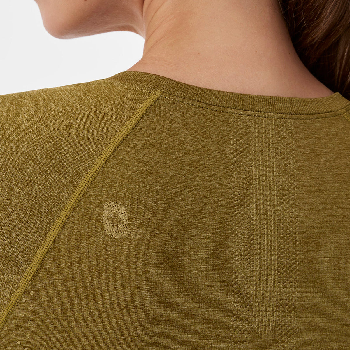 Salta Seamless Long-Sleeve Underscrub - Martini Olive