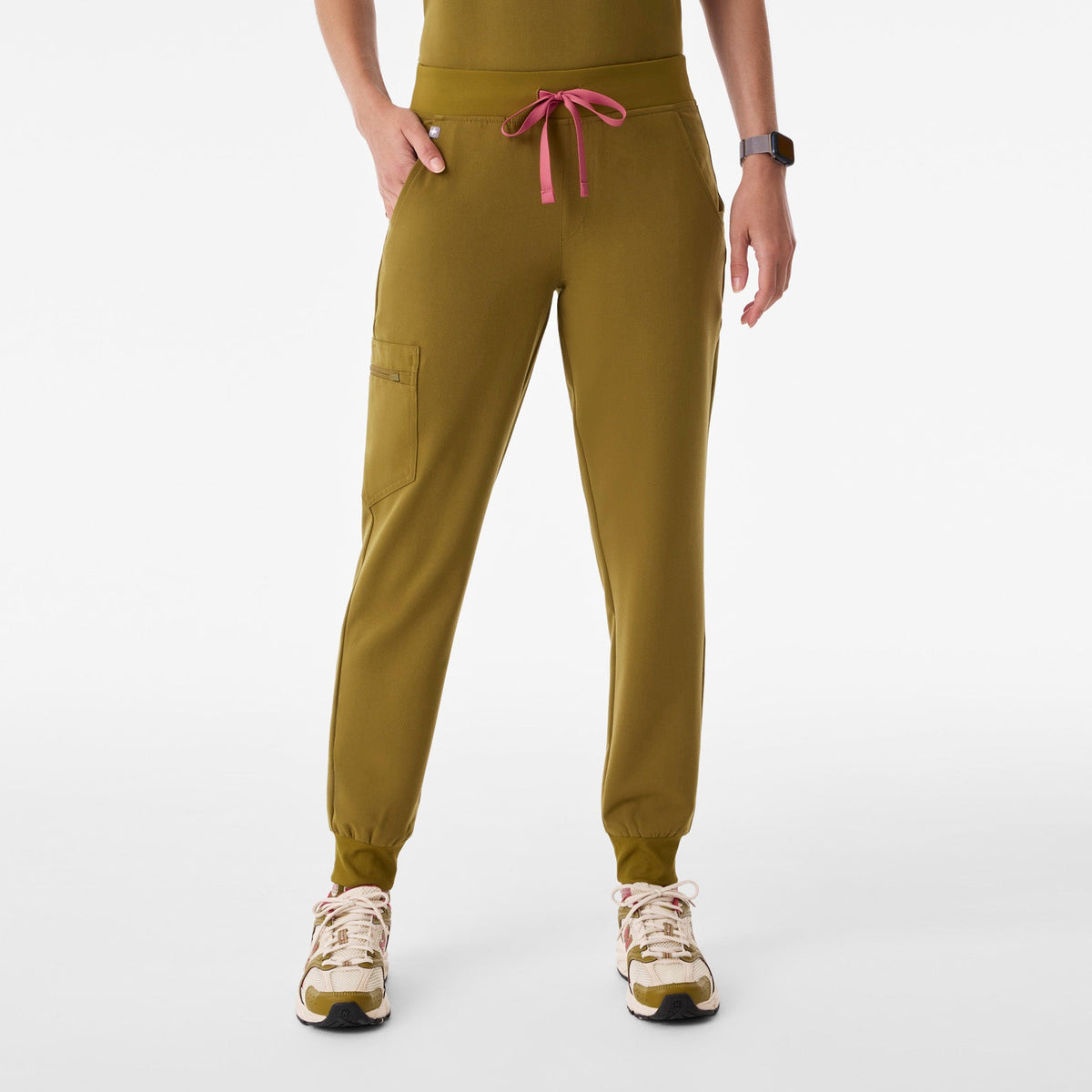 Zamora Jogger Scrub Pant™ - Martini Olive