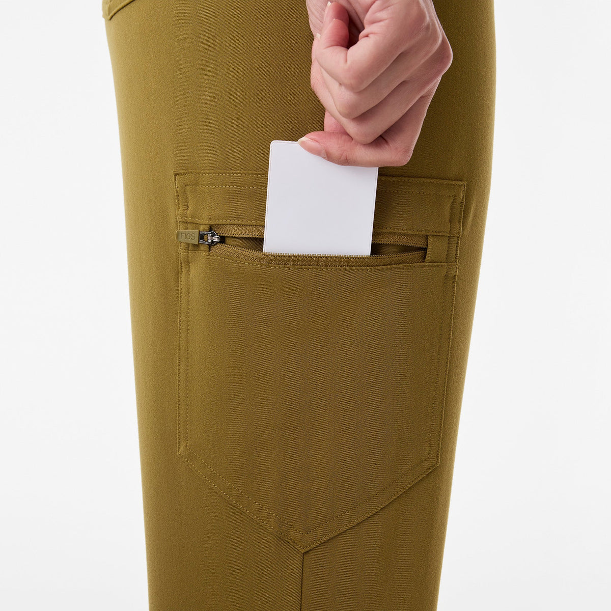 Zamora Jogger Scrub Pant™ - Martini Olive