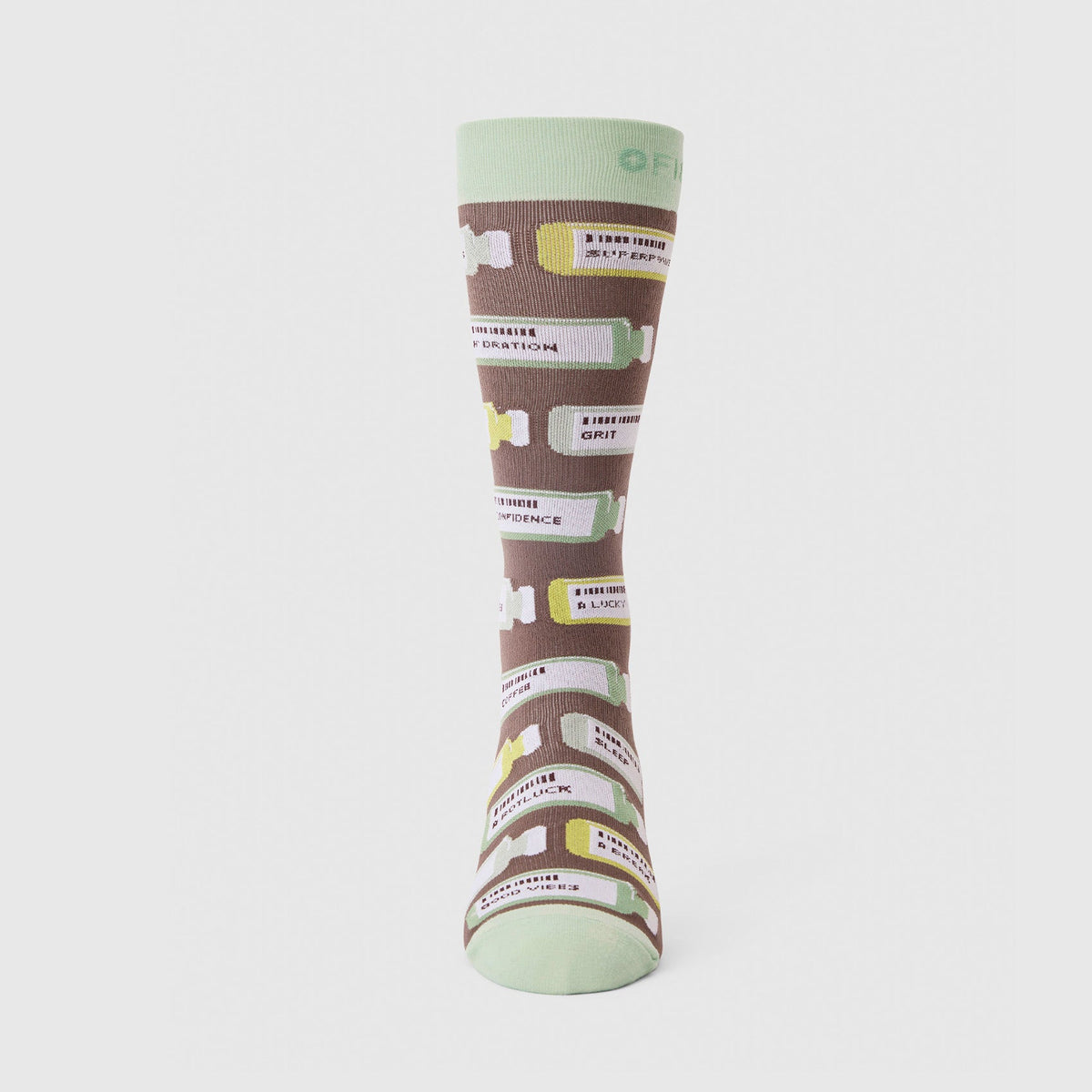 FIGS Compression Socks - Vital Vials/Smokey Taupe