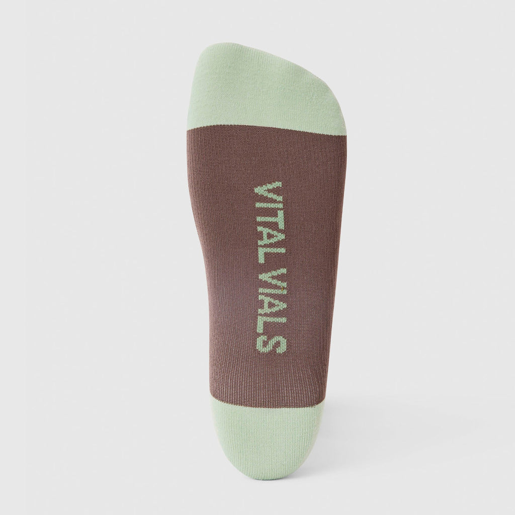 FIGS Compression Socks - Vital Vials/Smokey Taupe