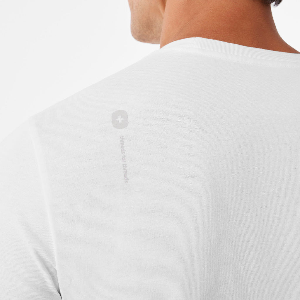 Do It With Heart Long-Sleeve Tee - Optic White
