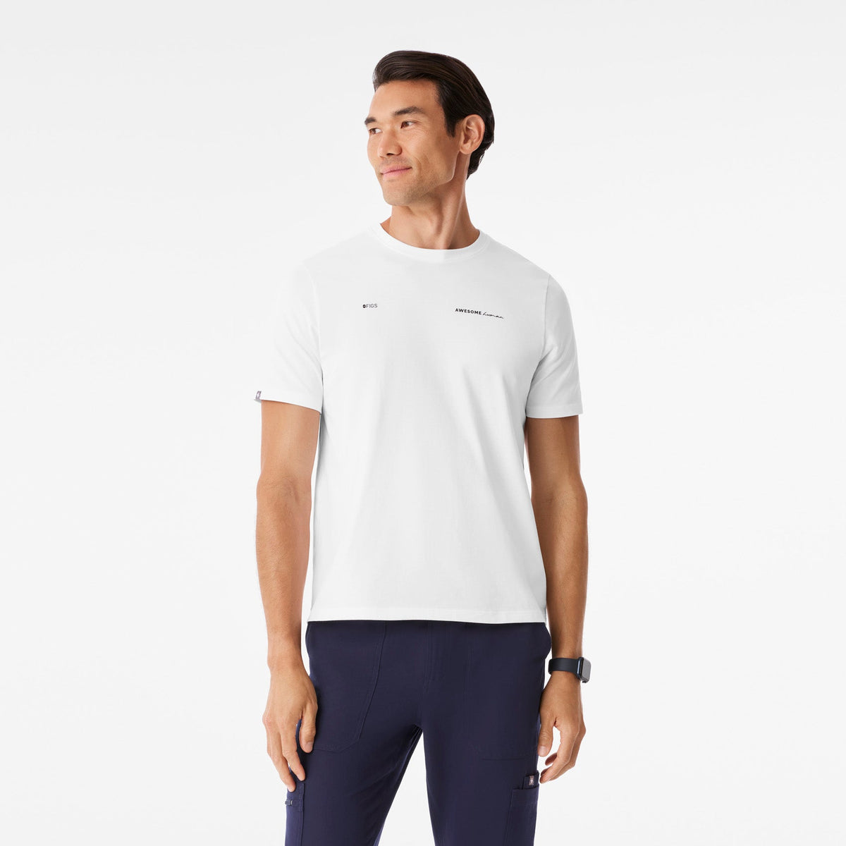 Awesome Human Short-Sleeve Tee - Optic White
