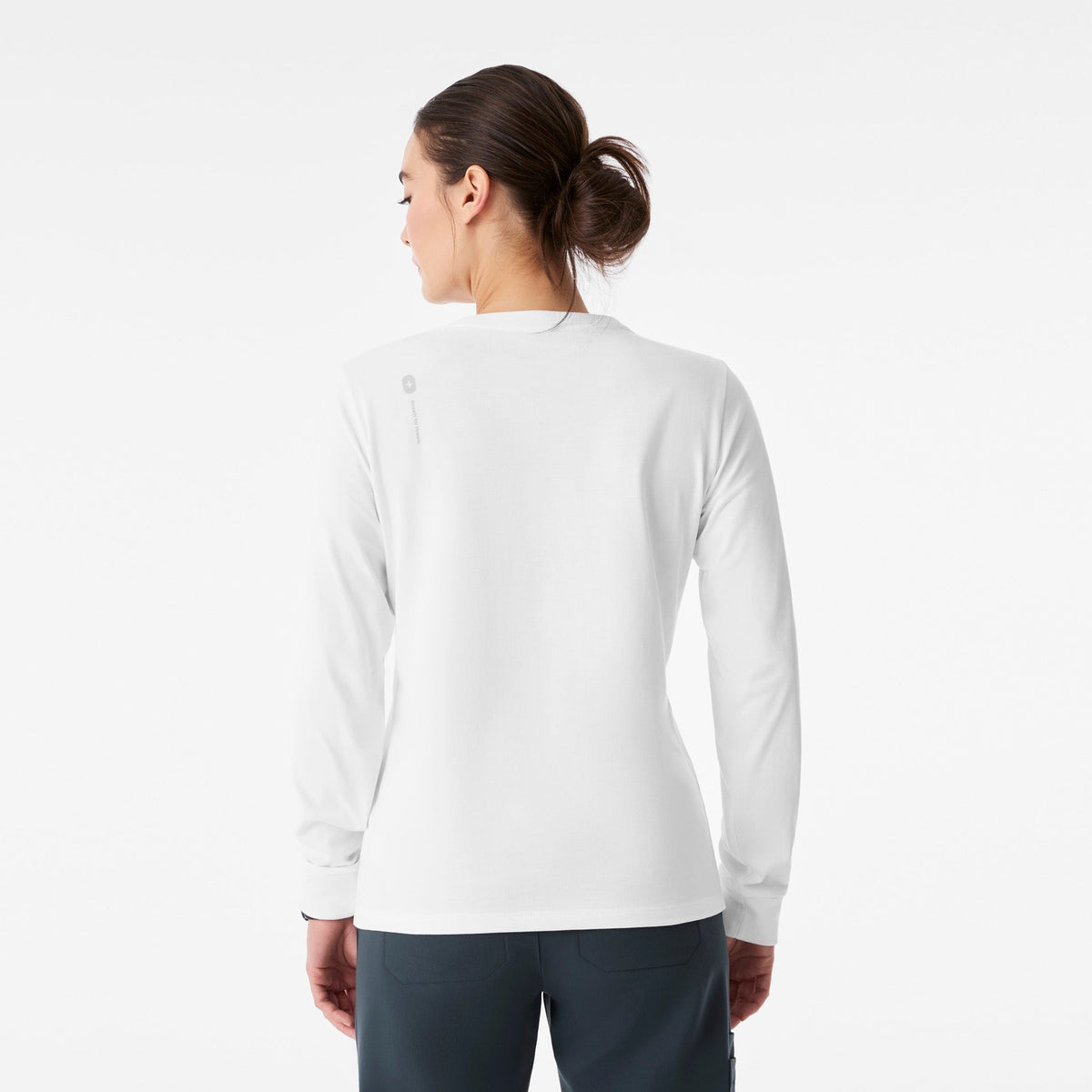Do It With Heart Long-Sleeve Tee - Optic White