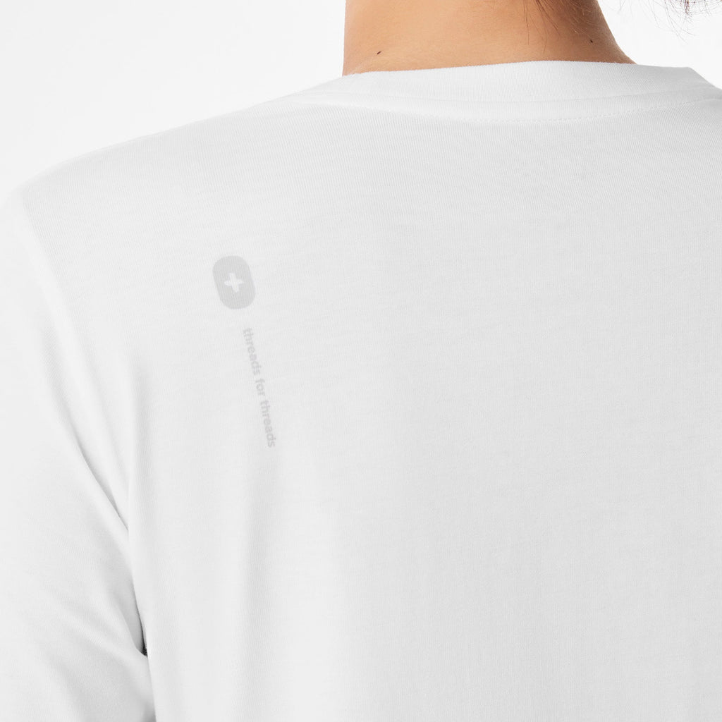 Do It With Heart Long-Sleeve Tee - Optic White