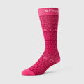 FIGS Compression Socks - F Cancer/Dark F*ing Pink