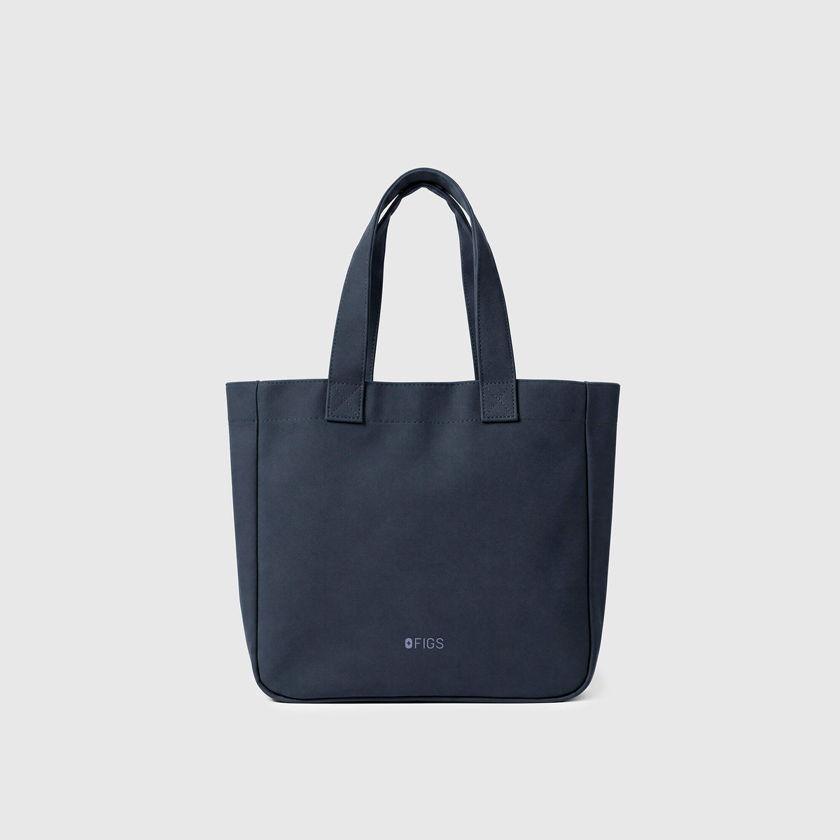 A Very Large Needle Mini Canvas Tote - Dark Harbor