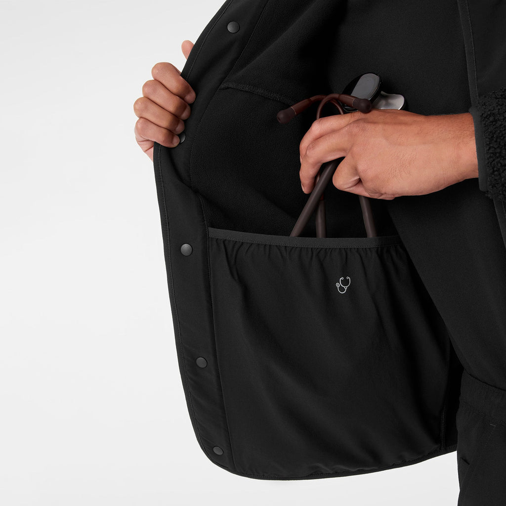 Bouclé Jacket - Black