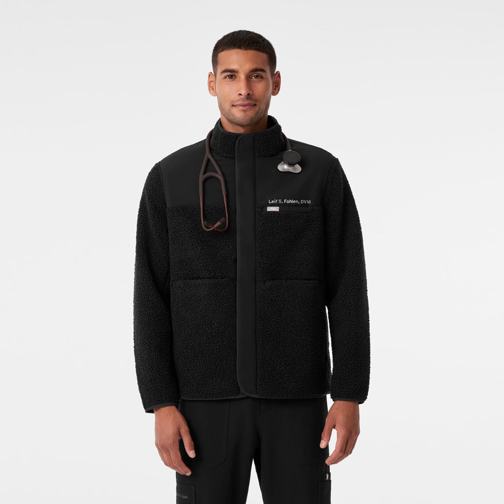 Bouclé Jacket - Black