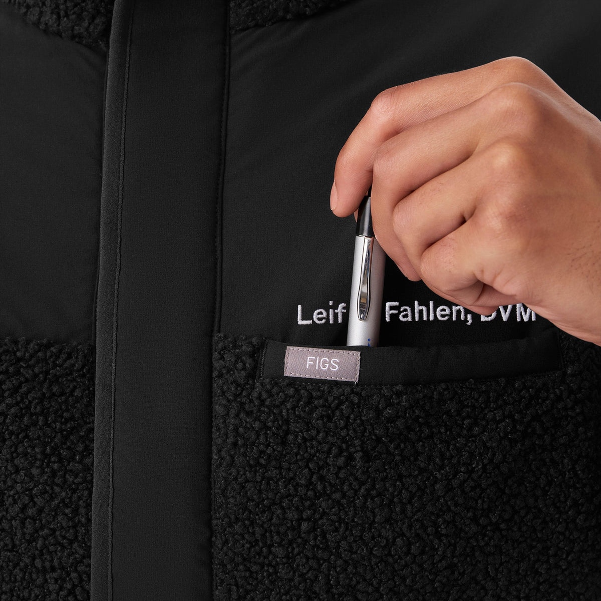Bouclé Jacket - Black