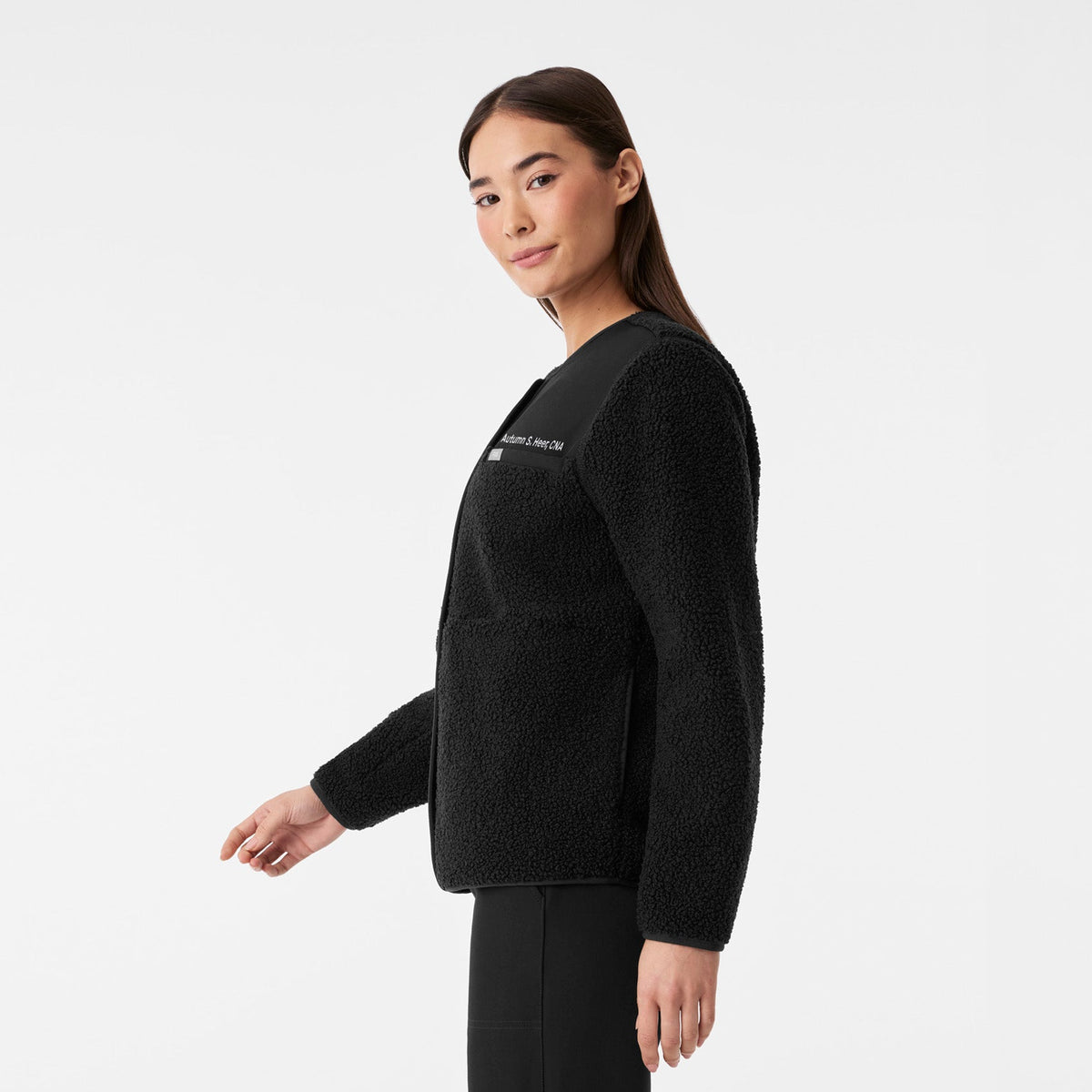 Bouclé Jacket - Black
