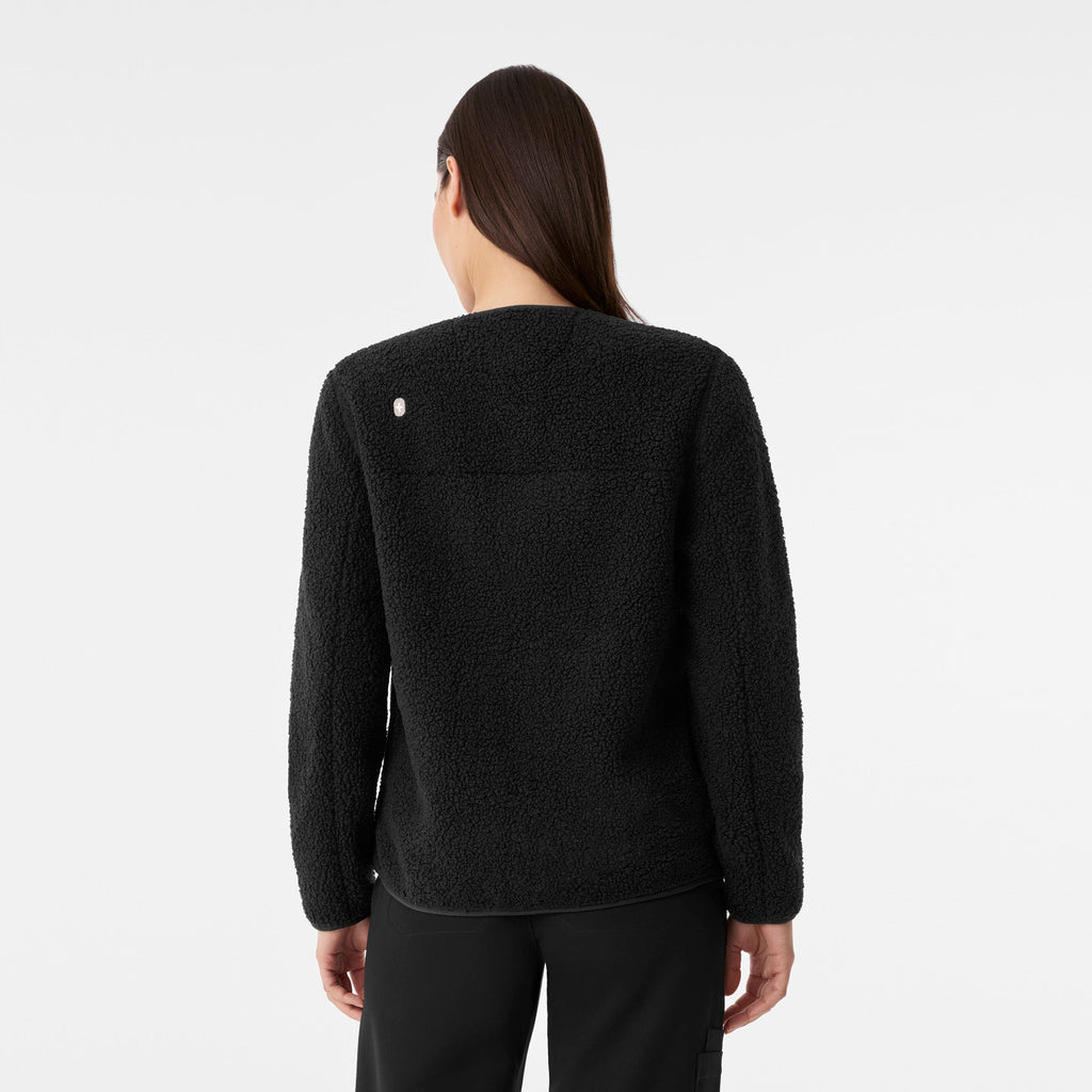 Bouclé Jacket - Black