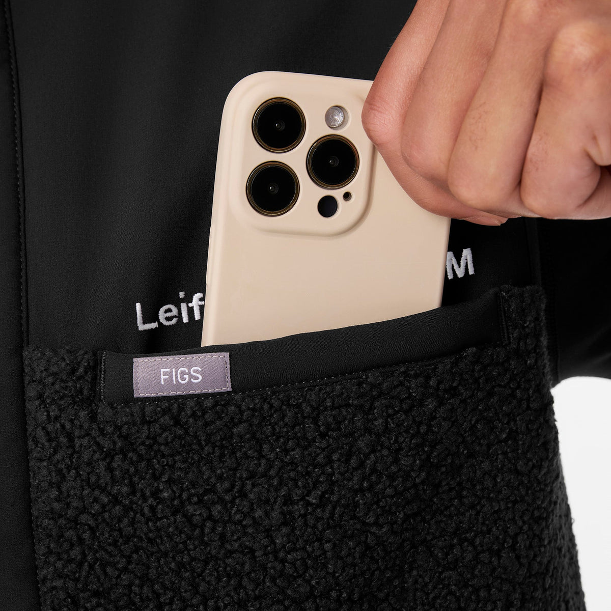 Bouclé Vest - Black