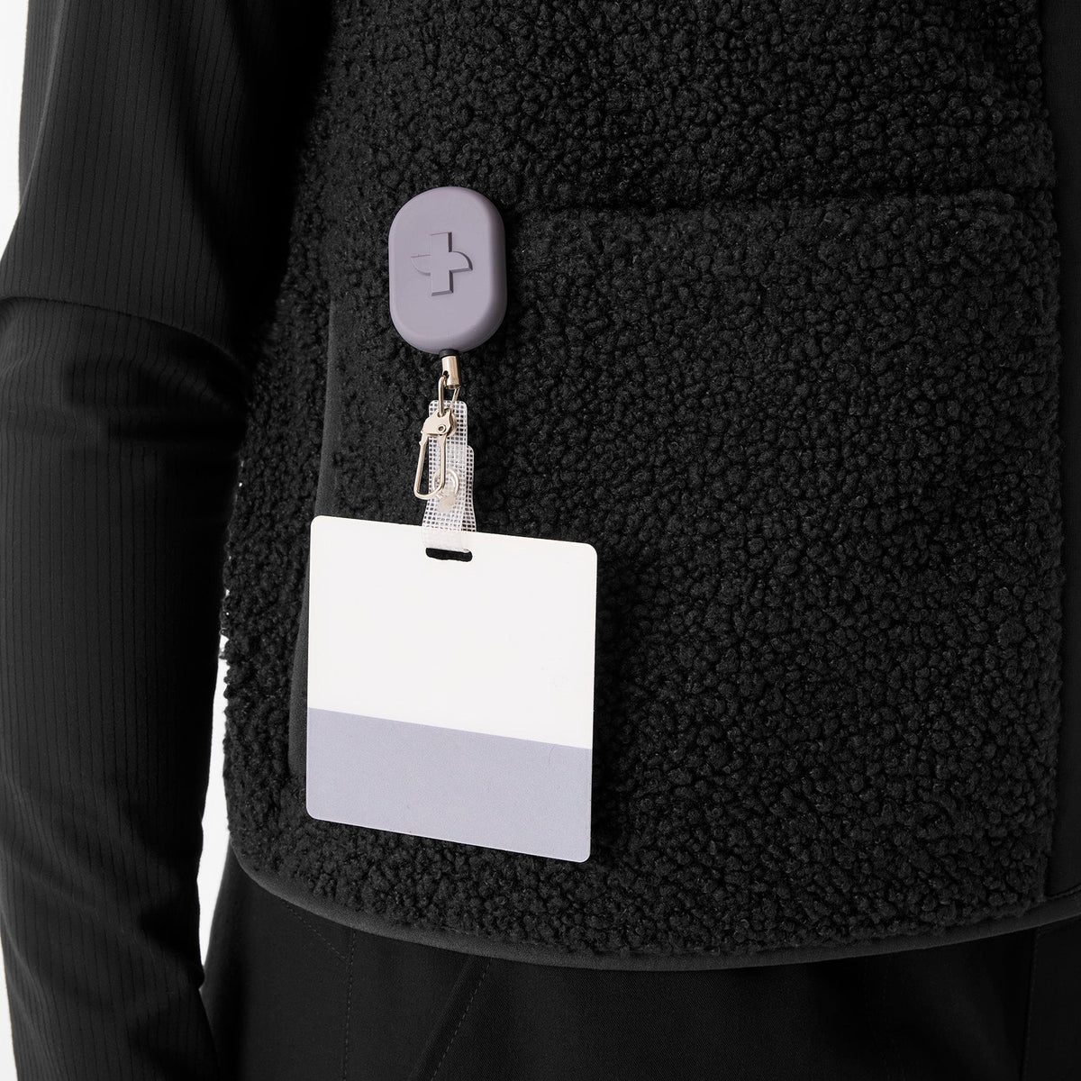 Bouclé Vest - Black