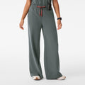 Allison High-Rise Ultra-Wide-Leg Scrub Pant - Bonsai