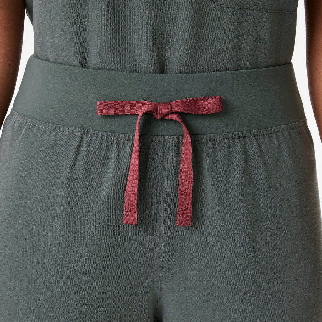 Livingston High-Rise Straight-Leg Scrub Pant™ - Bonsai