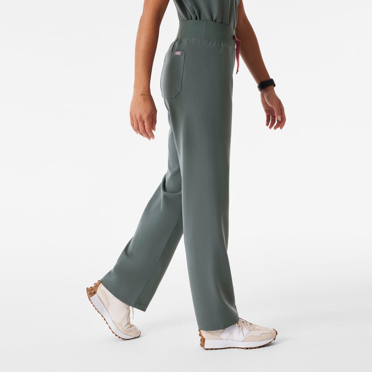 Livingston High-Rise Straight-Leg Scrub Pant™ - Bonsai