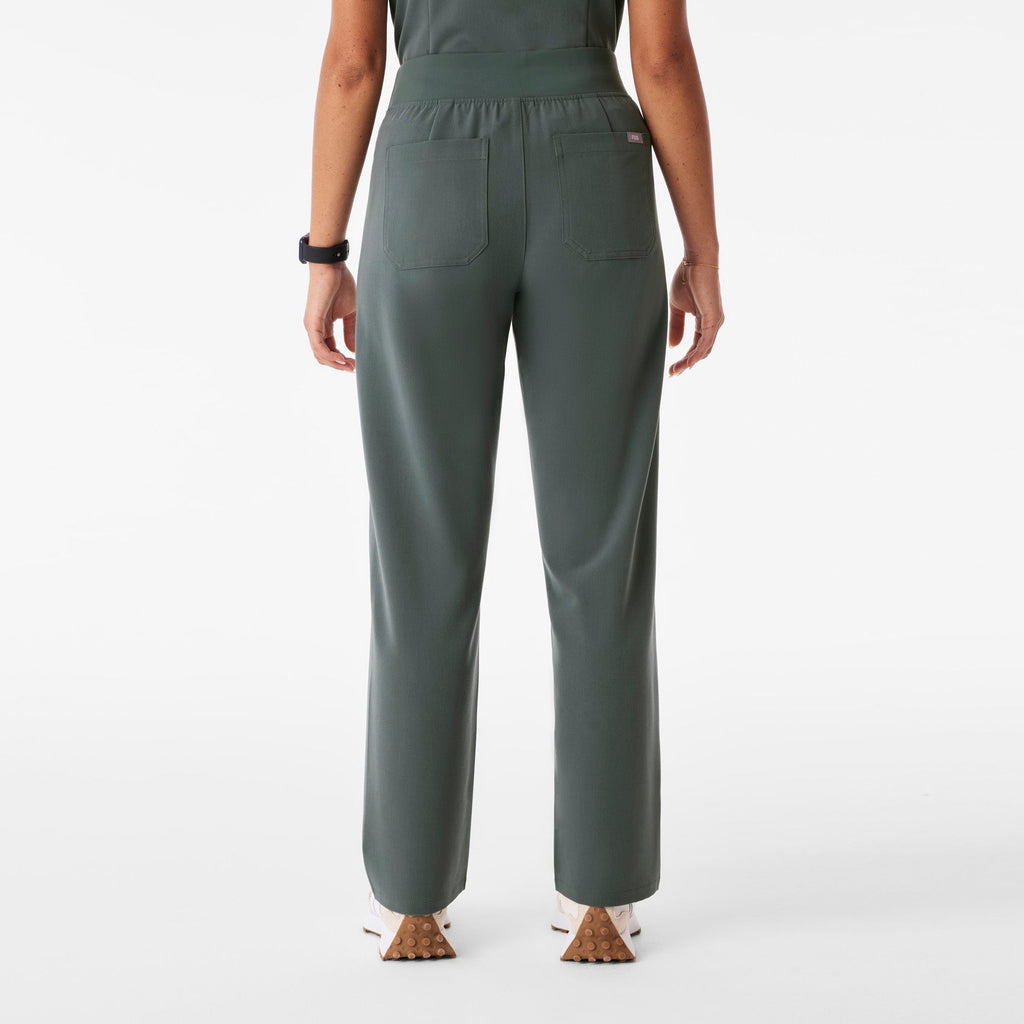 Livingston High-Rise Straight-Leg Scrub Pant™ - Bonsai