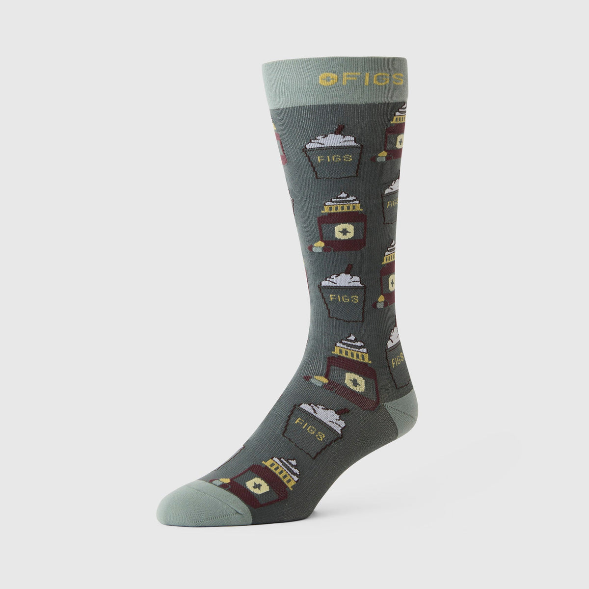 FIGS Compression Socks - Pumpkin Spice/Bonsai