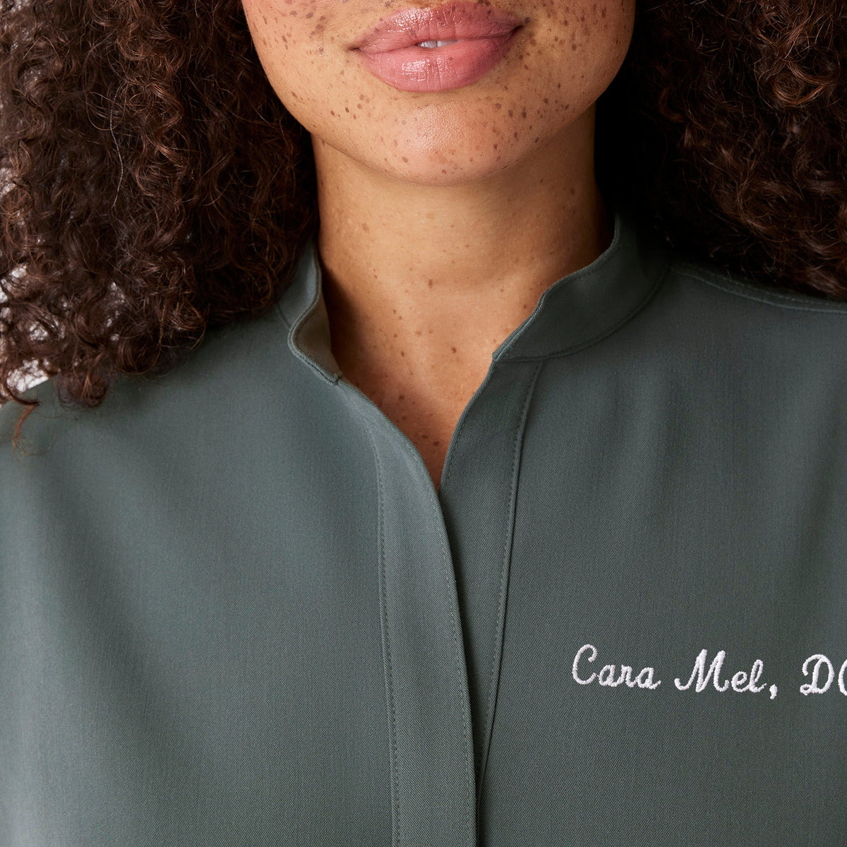 Rafaela Oversized Scrub Top™ - Bonsai
