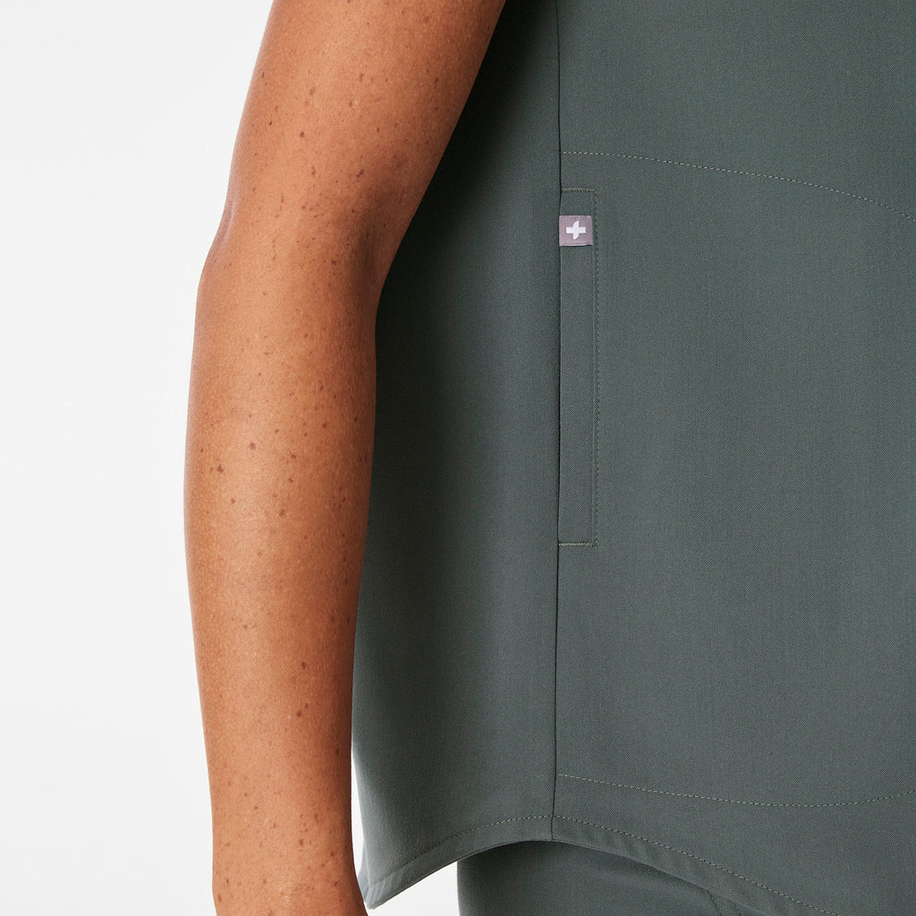Rafaela Oversized Scrub Top™ - Bonsai