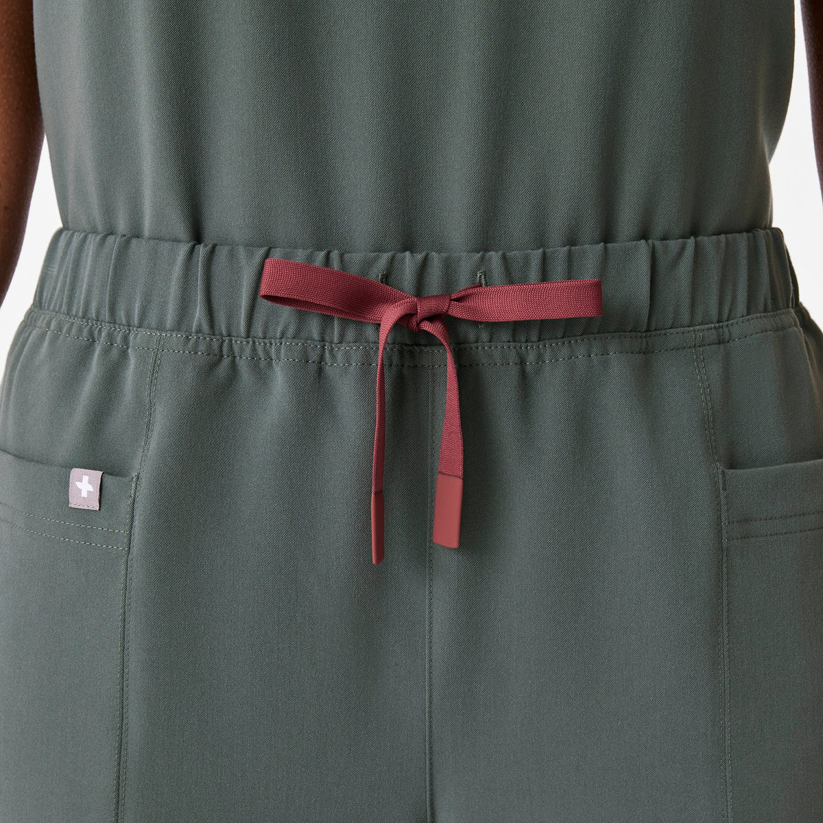 Rochelle Wide-Leg Scrub Pant - Bonsai
