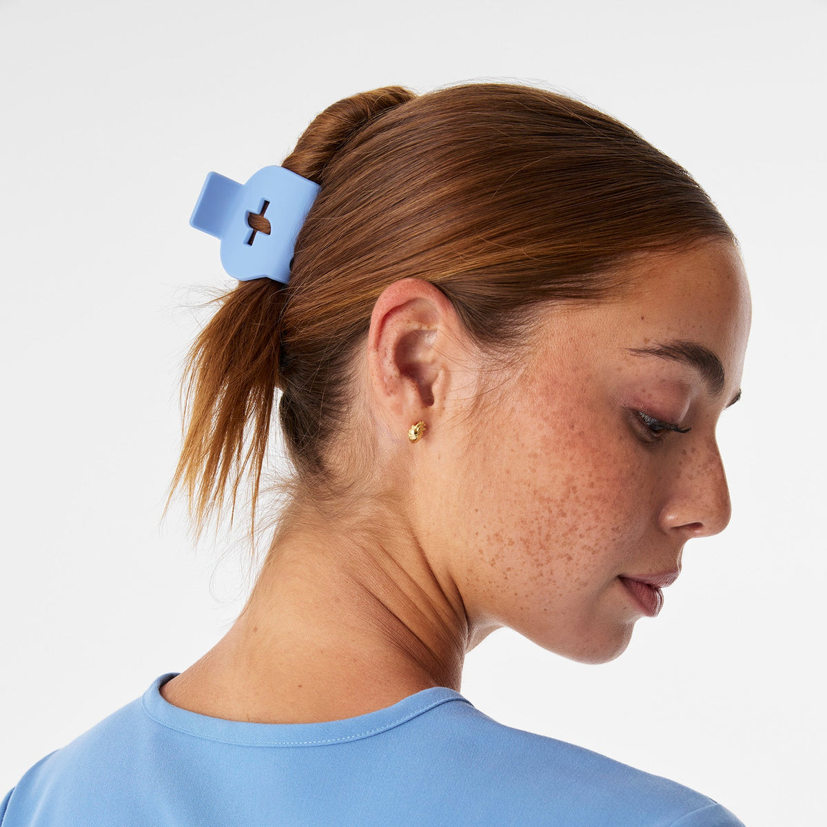 FIGS Mini Claw Clip - Ceil Blue
