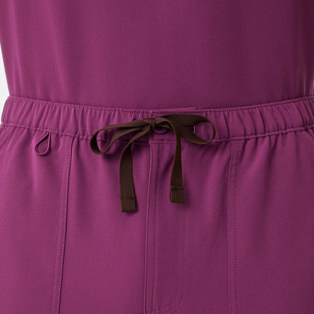 Cairo Straight-Leg Scrub Pant™ - Dark Açaí