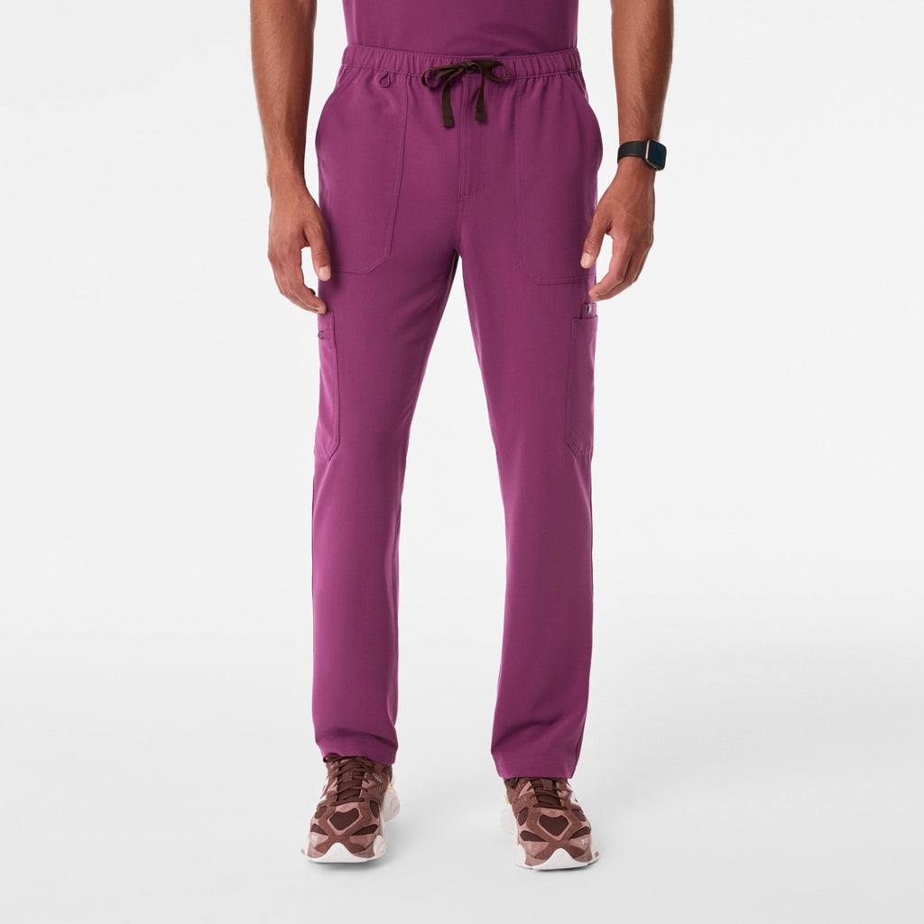 Cairo Straight-Leg Scrub Pant™ - Dark Açaí