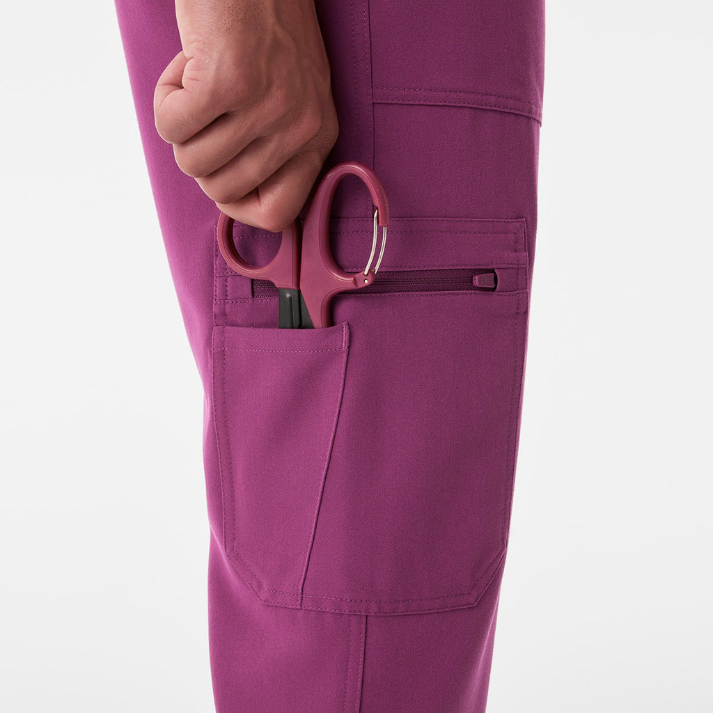 Cairo Straight-Leg Scrub Pant™ - Dark Açaí