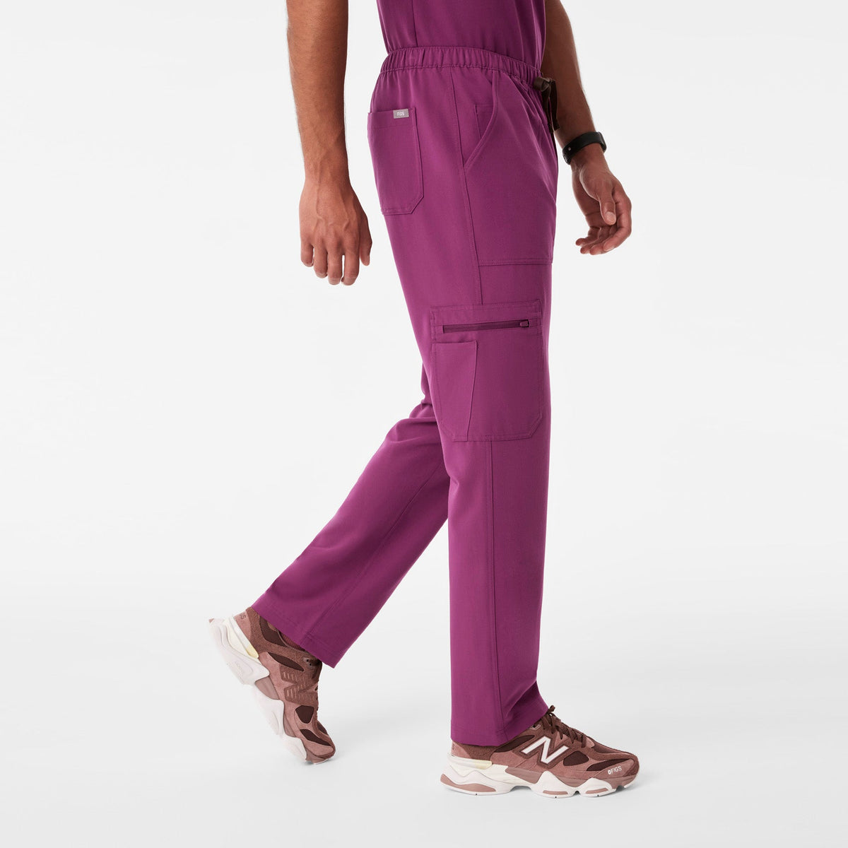 Cairo Straight-Leg Scrub Pant™ - Dark Açaí