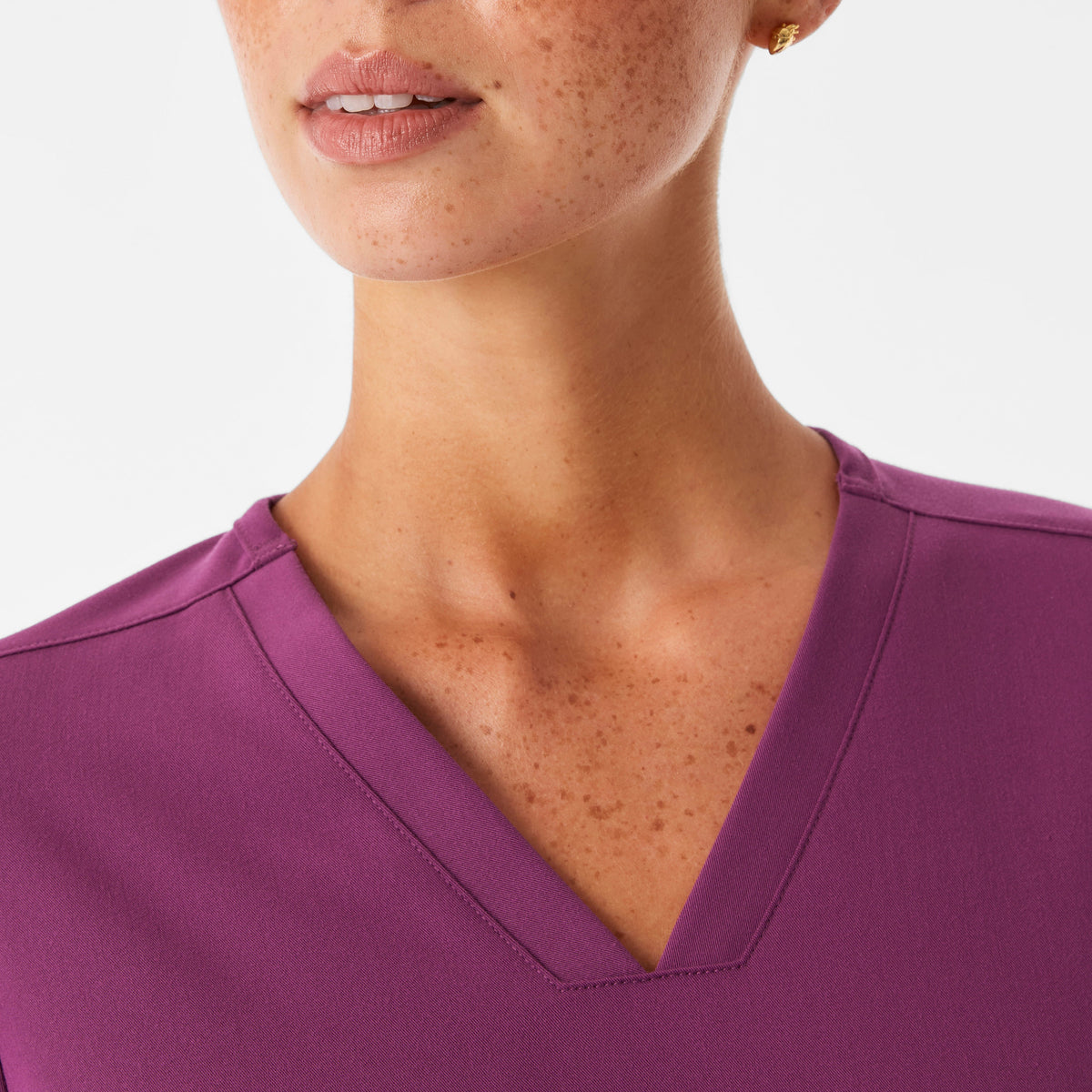 Casma Scrub Top™ - Dark Açaí