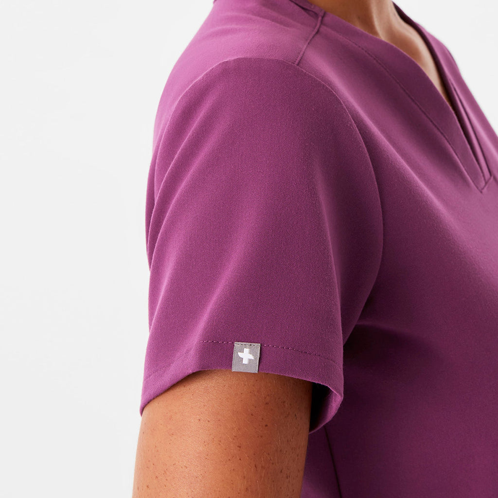 Casma Scrub Top™ - Dark Açaí