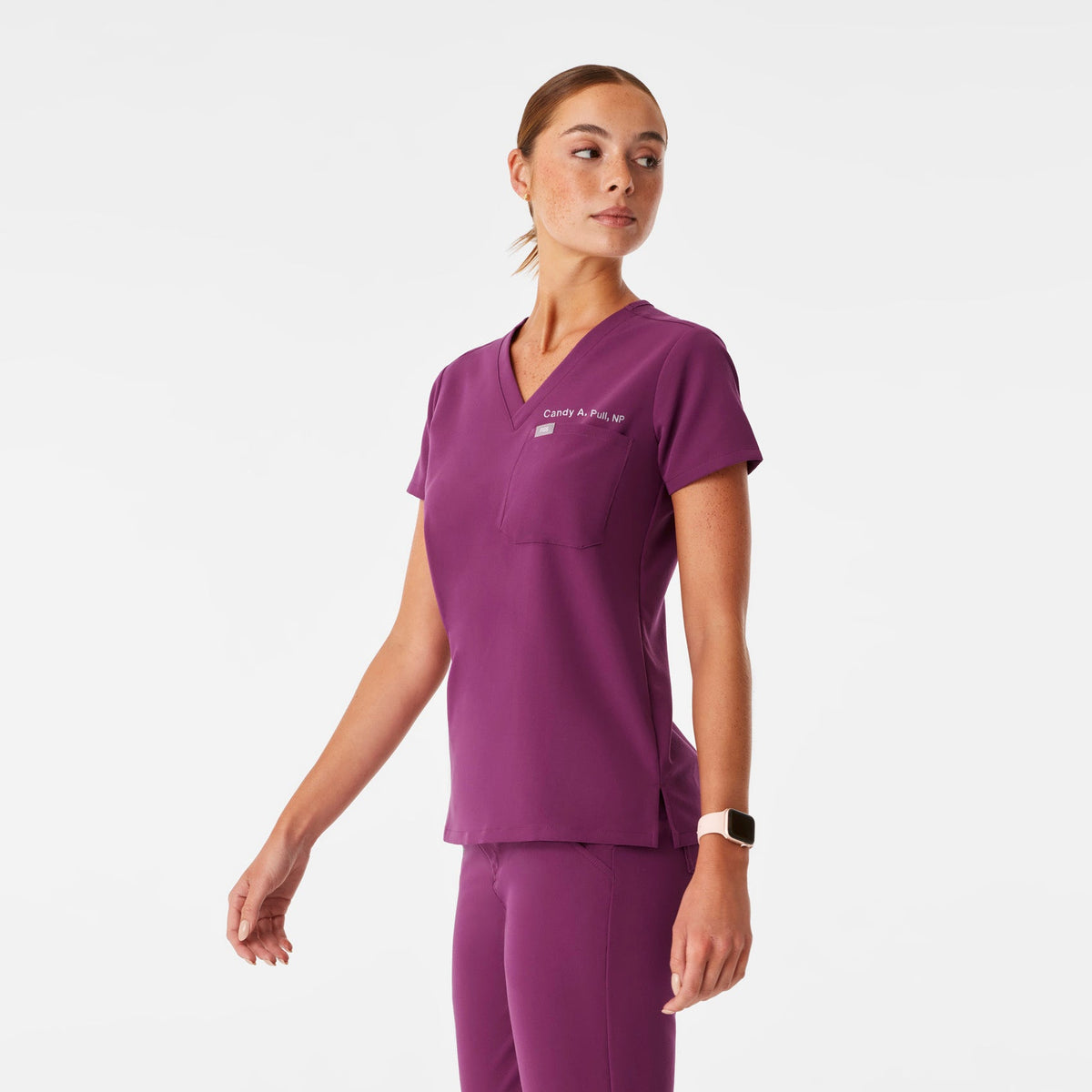 Catarina Scrub Top™ - Dark Açaí