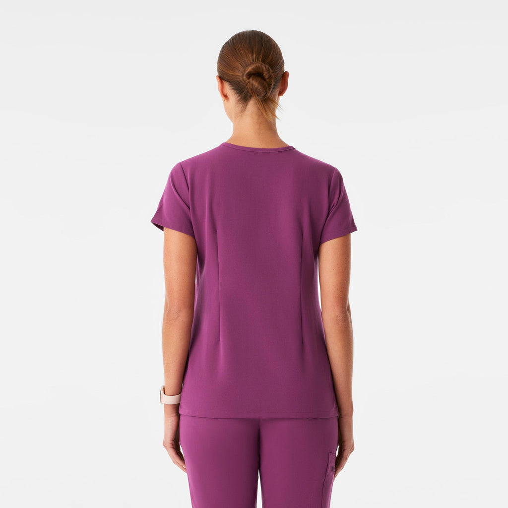 Catarina Scrub Top™ - Dark Açaí