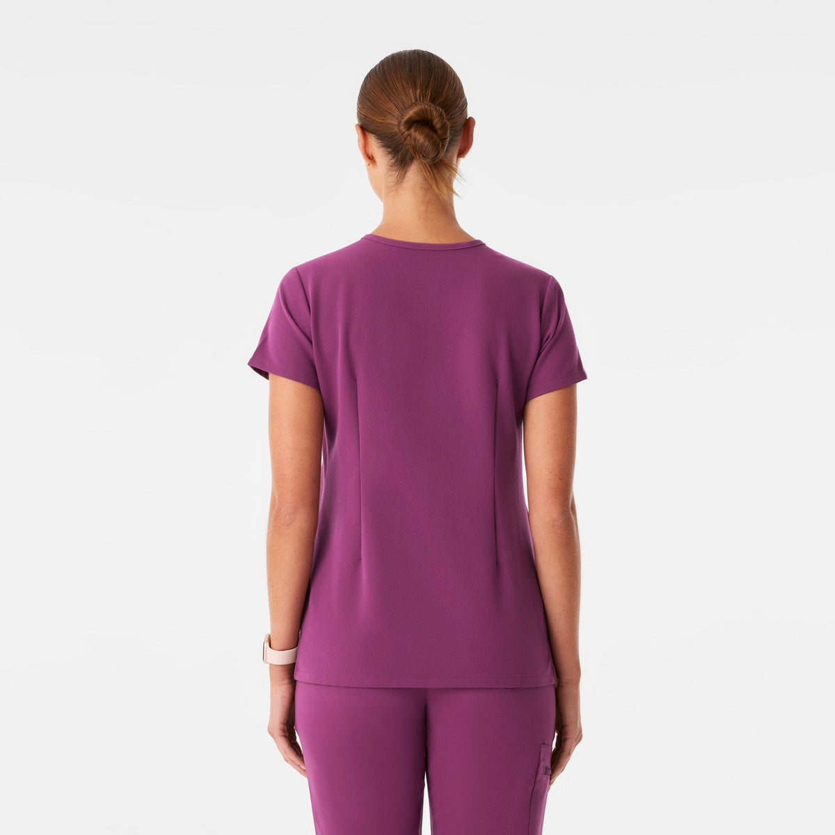 Catarina Scrub Top™ - Dark Açaí