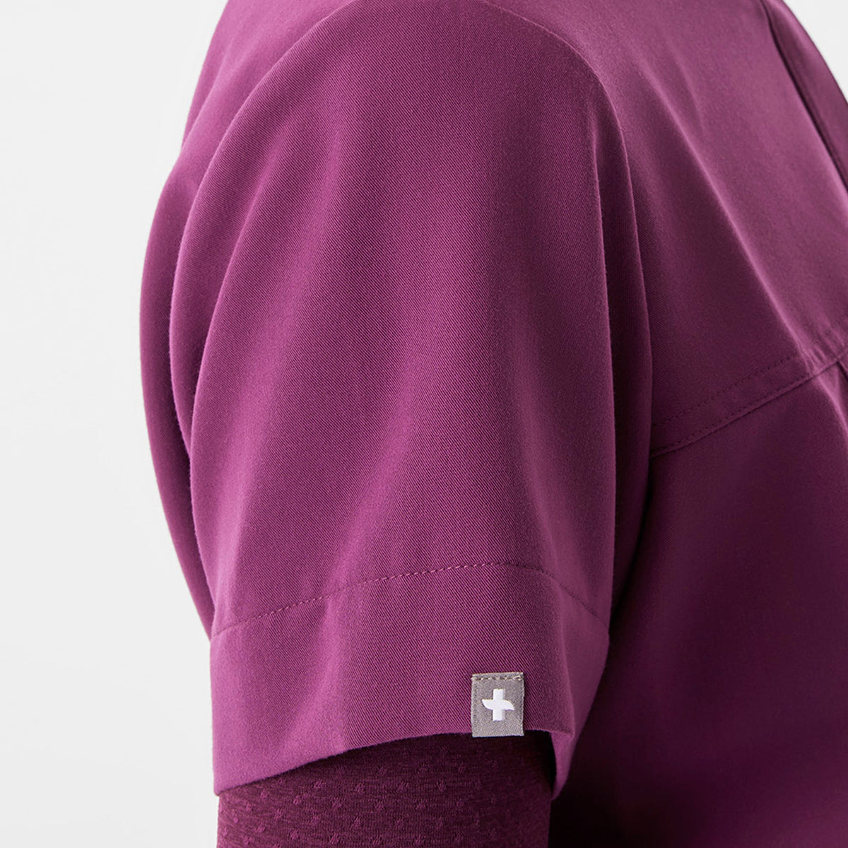 Gayle Short-Sleeve ScrubJumpsuit™ - Dark Açaí