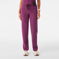 Livingston High-Rise Straight-Leg Scrub Pant™ - Dark Açaí