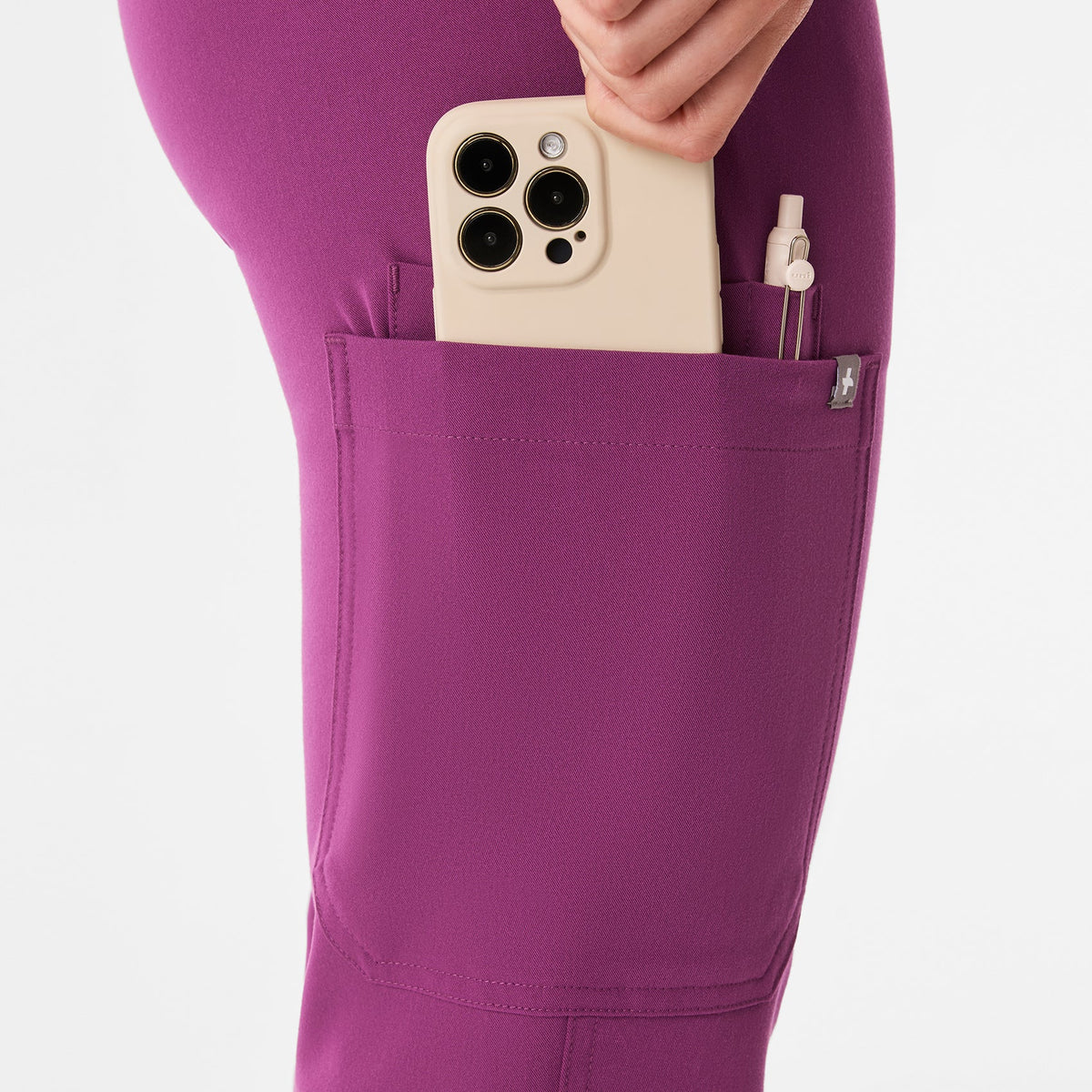 Kade Straight-Leg Scrub Pant™ - Dark Açaí
