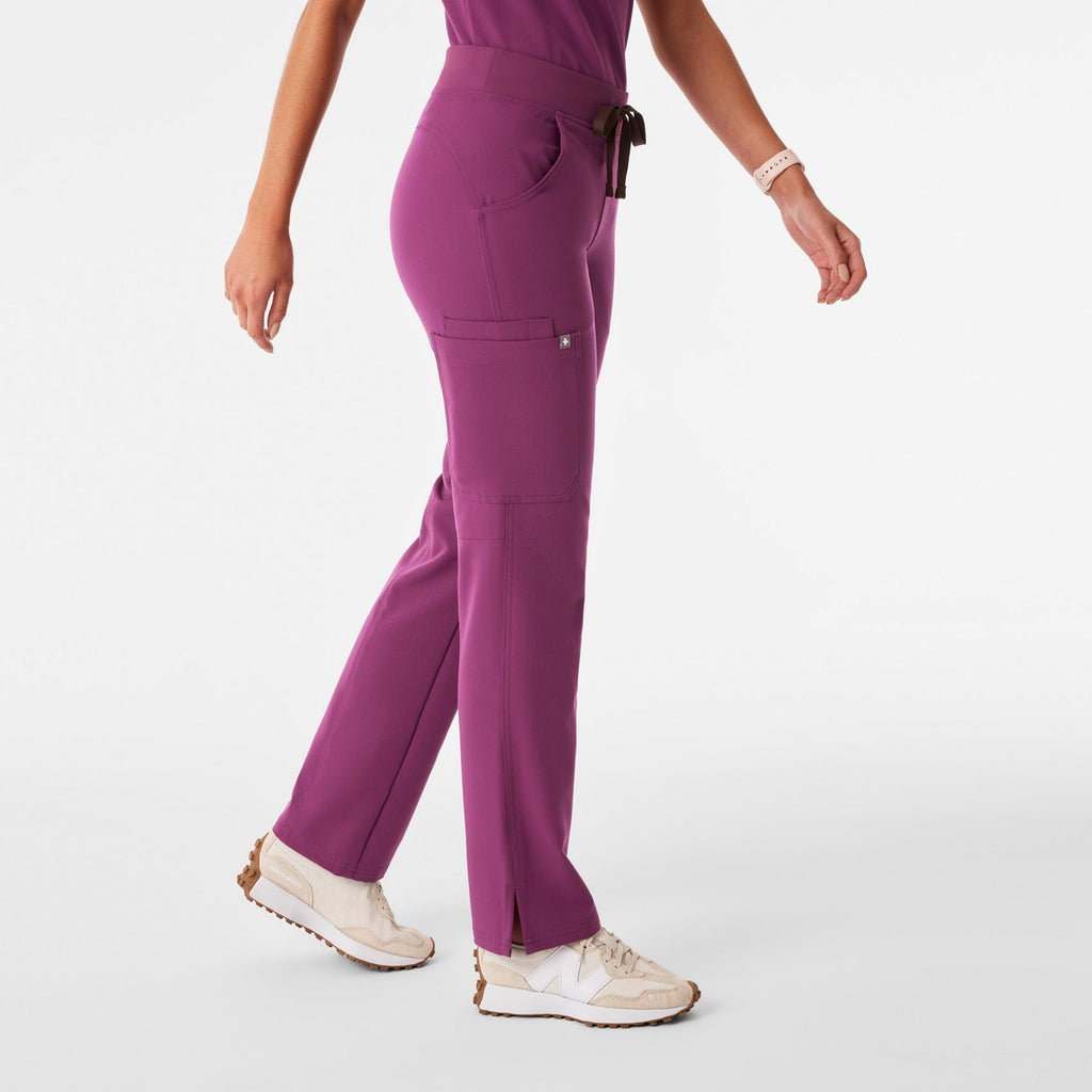 Kade Straight-Leg Scrub Pant™ - Dark Açaí