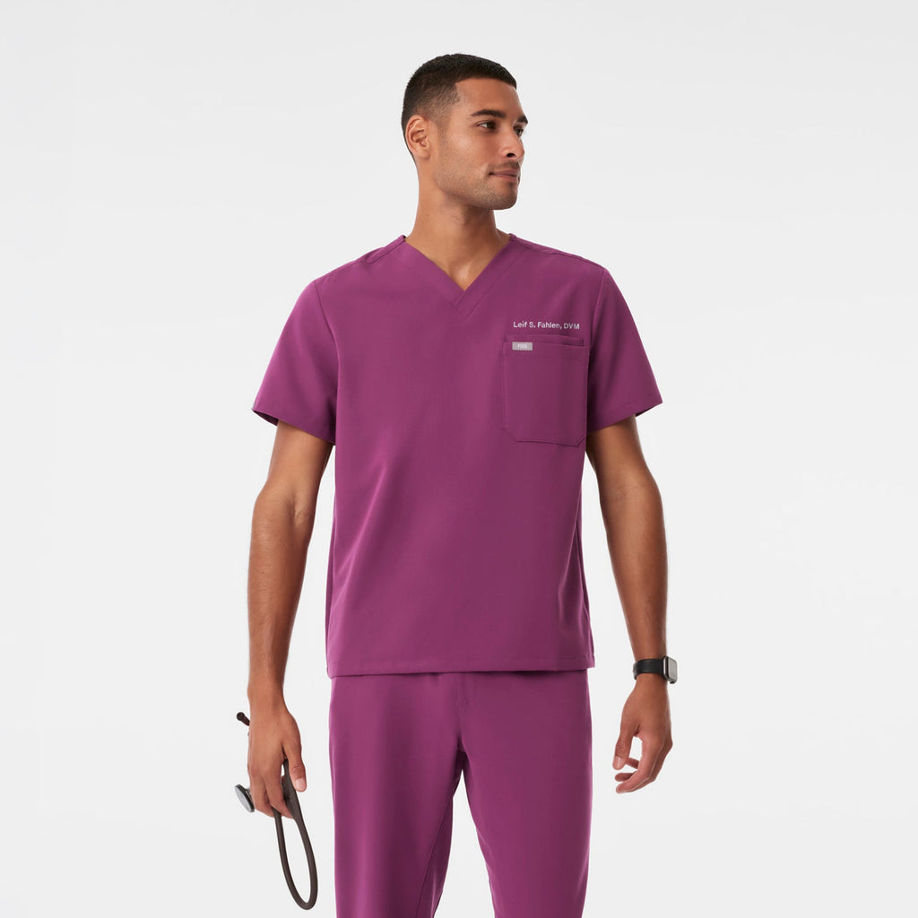 Leon Scrub Top™ - Dark Açaí