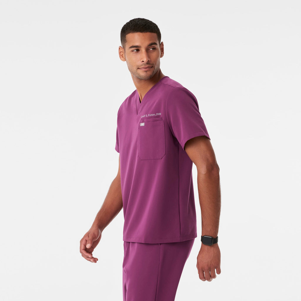 Leon Scrub Top™ - Dark Açaí
