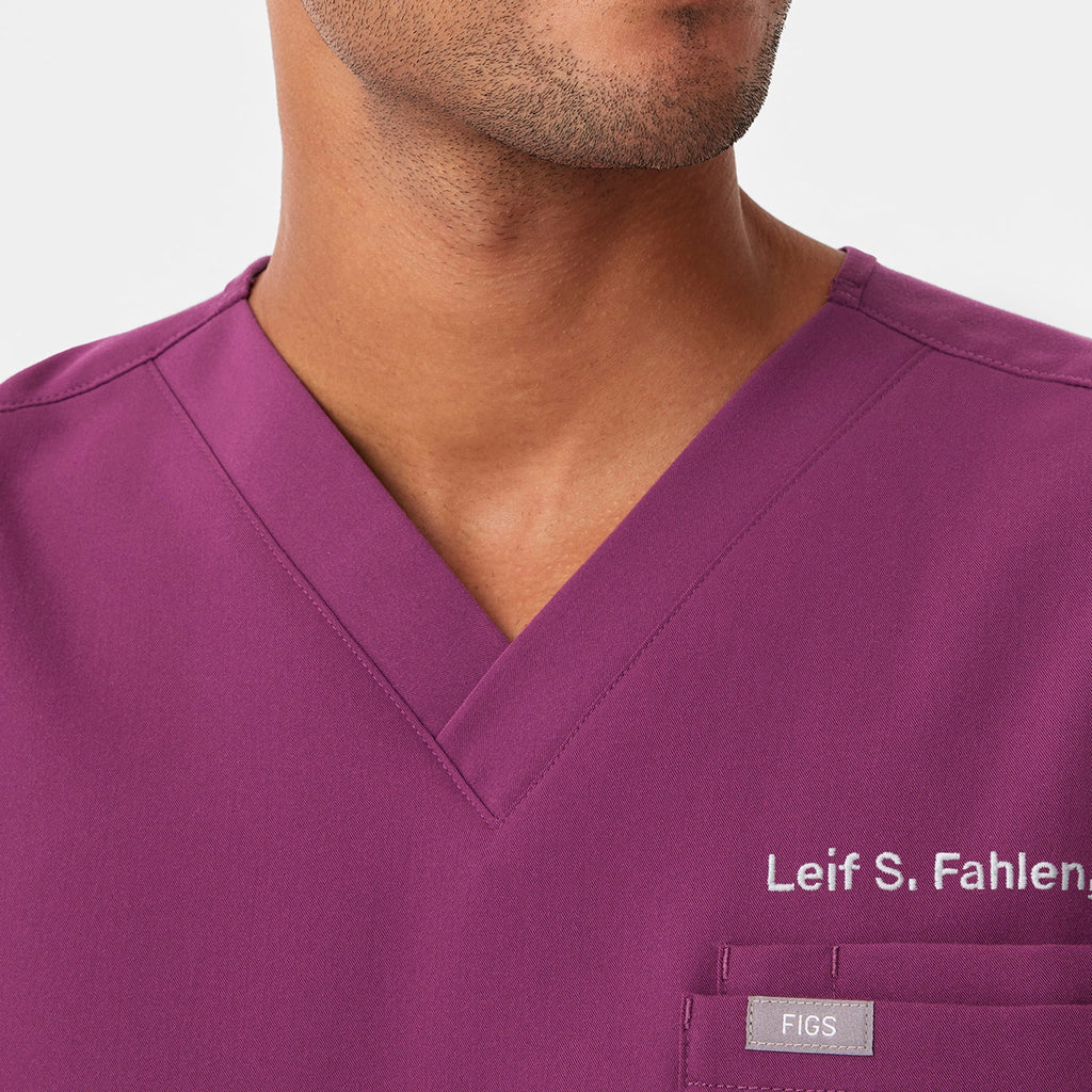 Leon Scrub Top™ - Dark Açaí