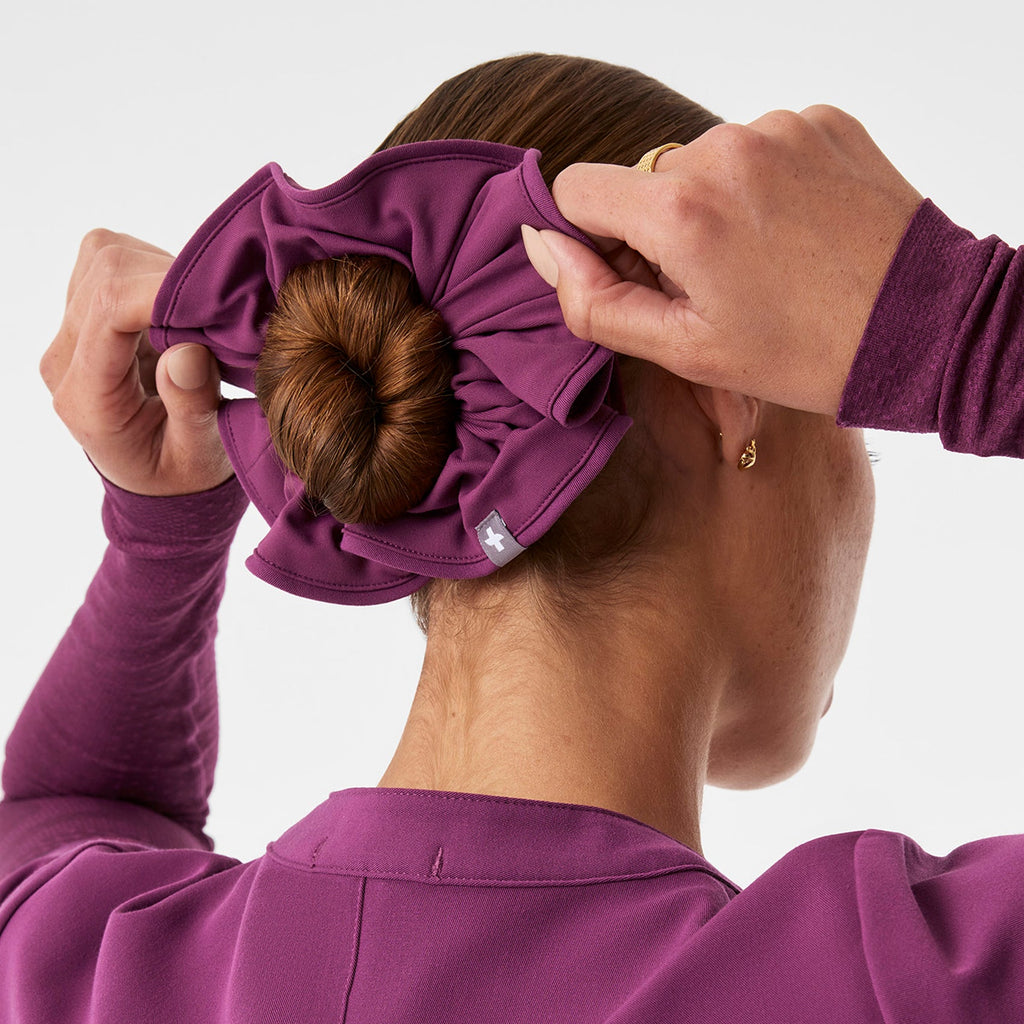 FIGS Scrunchie - Dark Açaí