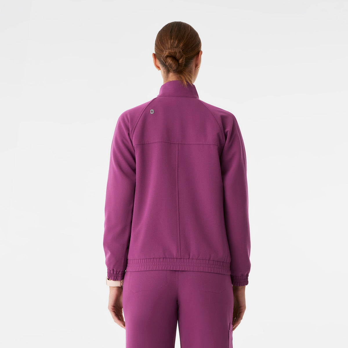 Sydney Scrub Jacket - Dark Açaí