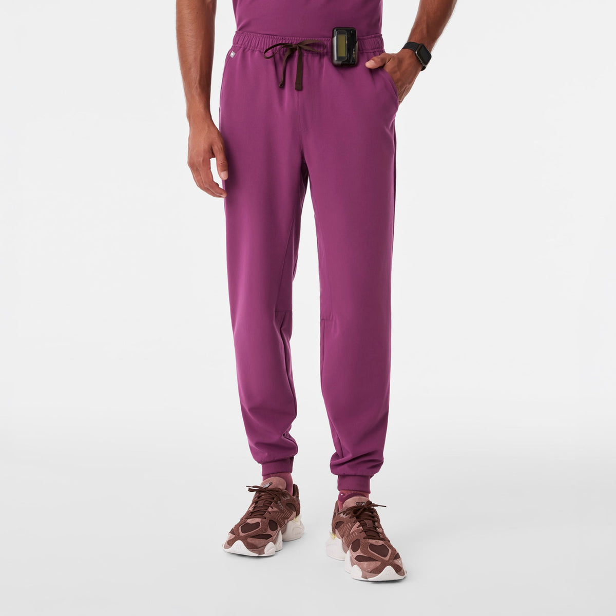 Tansen Jogger Scrub Pant™ - Dark Açaí