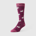 FIGS Compression Socks - Trauma Llama/Dark Açaí