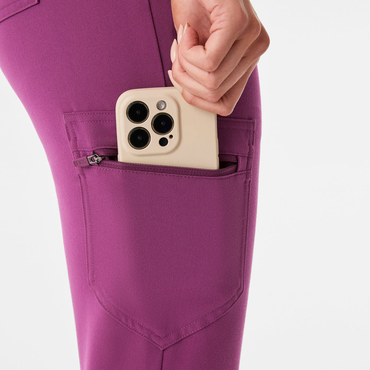 Zamora Jogger Scrub Pant™ - Dark Açaí